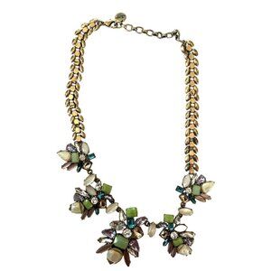 Stella & Dot Pastel Rhinestone Statement Necklace